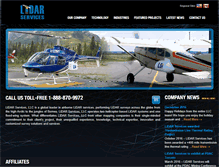 Tablet Screenshot of lidarservices.com